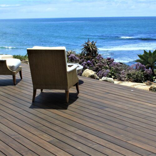 Bamboo Terrace at a Private Residence in Solana Beach, California